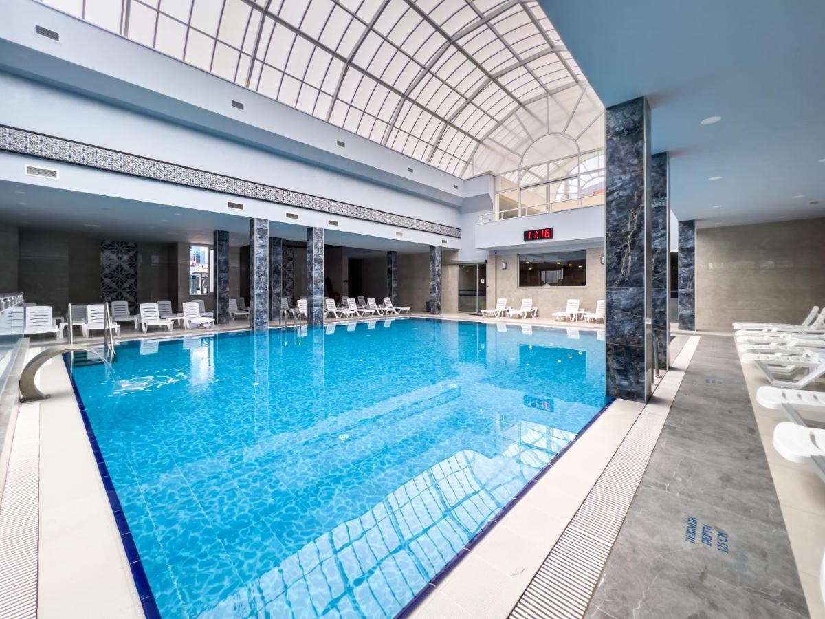 فندق سبا كولوساد ترمال Karahayit  المظهر الخارجي الصورة Indoor pool